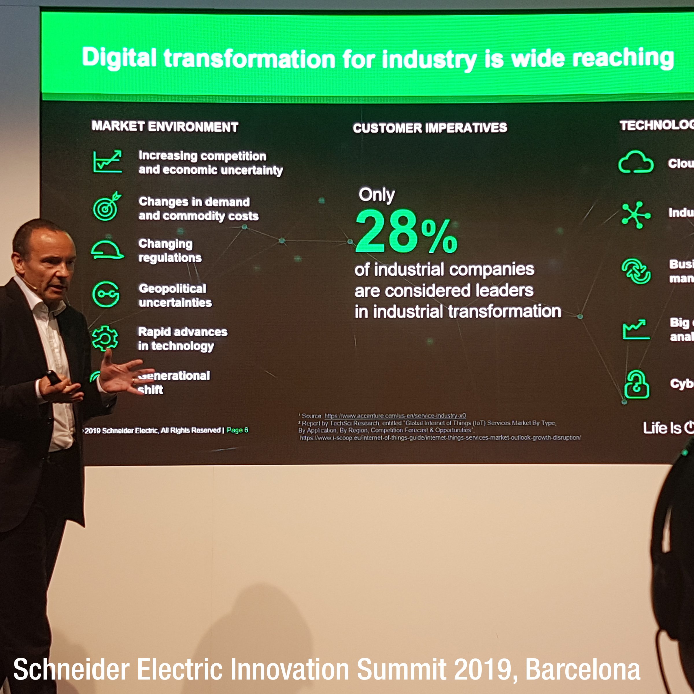 Schneider Electric Innovation Summit Sustainability and Scalability